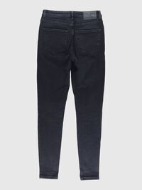 SORT SKINNY FIT JEANS, Black Denim, highres