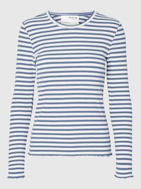 STRIBET LANGÆRMET T-SHIRT, Endless Sky, highres
