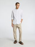 Selected SLIM TAPERED LEINENMIX HOSE, Vetiver, highres - 16087636_Vetiver_1118492_008.jpg