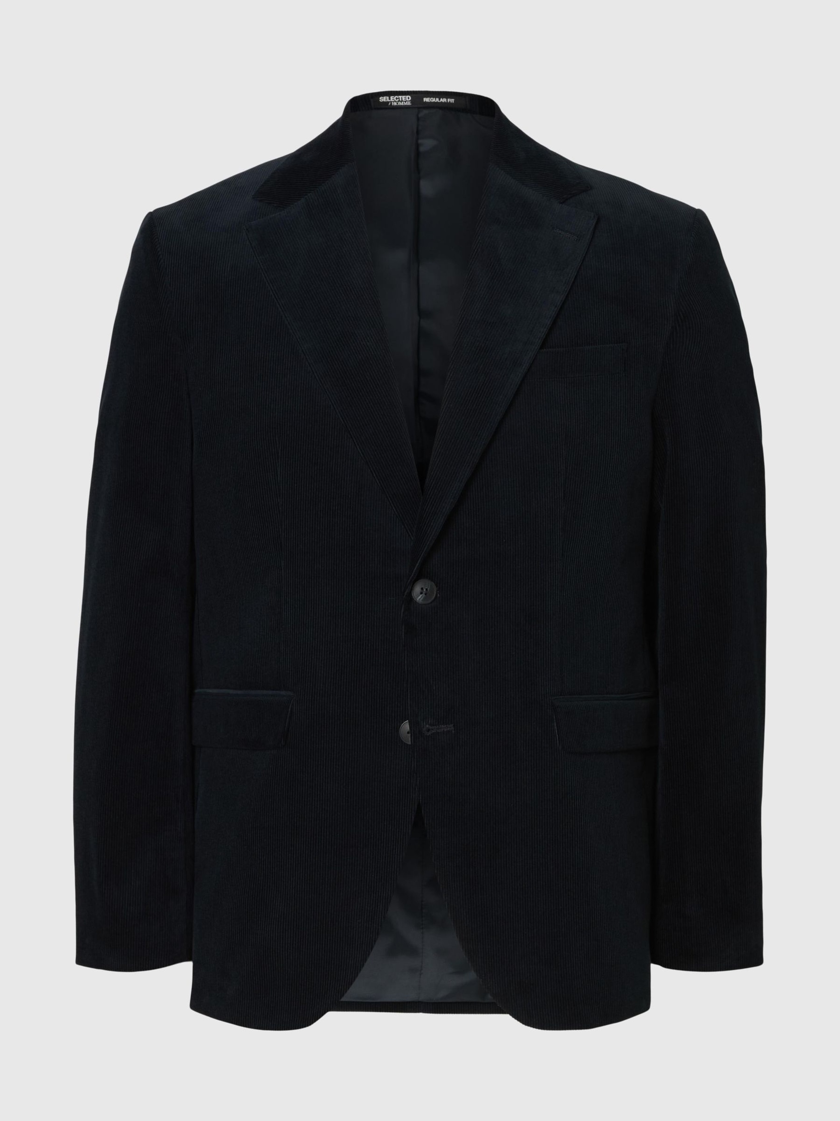 REGULAR FIT FLØJL BLAZER, Sky Captain, highres