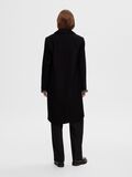 Selected SINGLE-BREASTED WOOL BLEND COAT, Black, highres - 16090094_Black_004.jpg