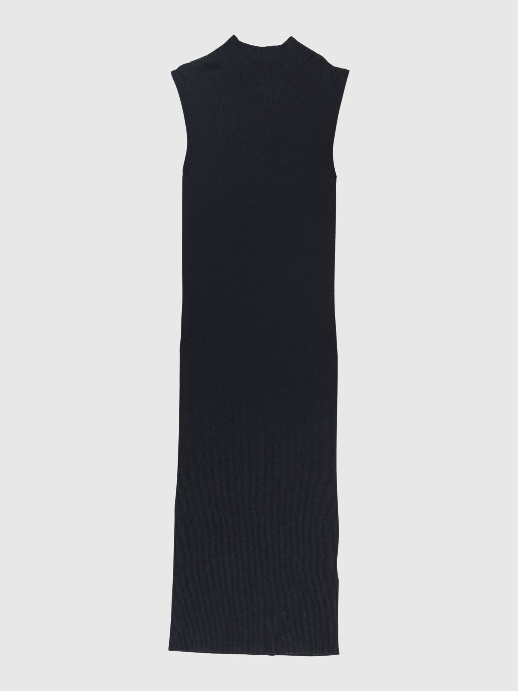 MOUWLOOS GEBREIDE JURK, Black, highres