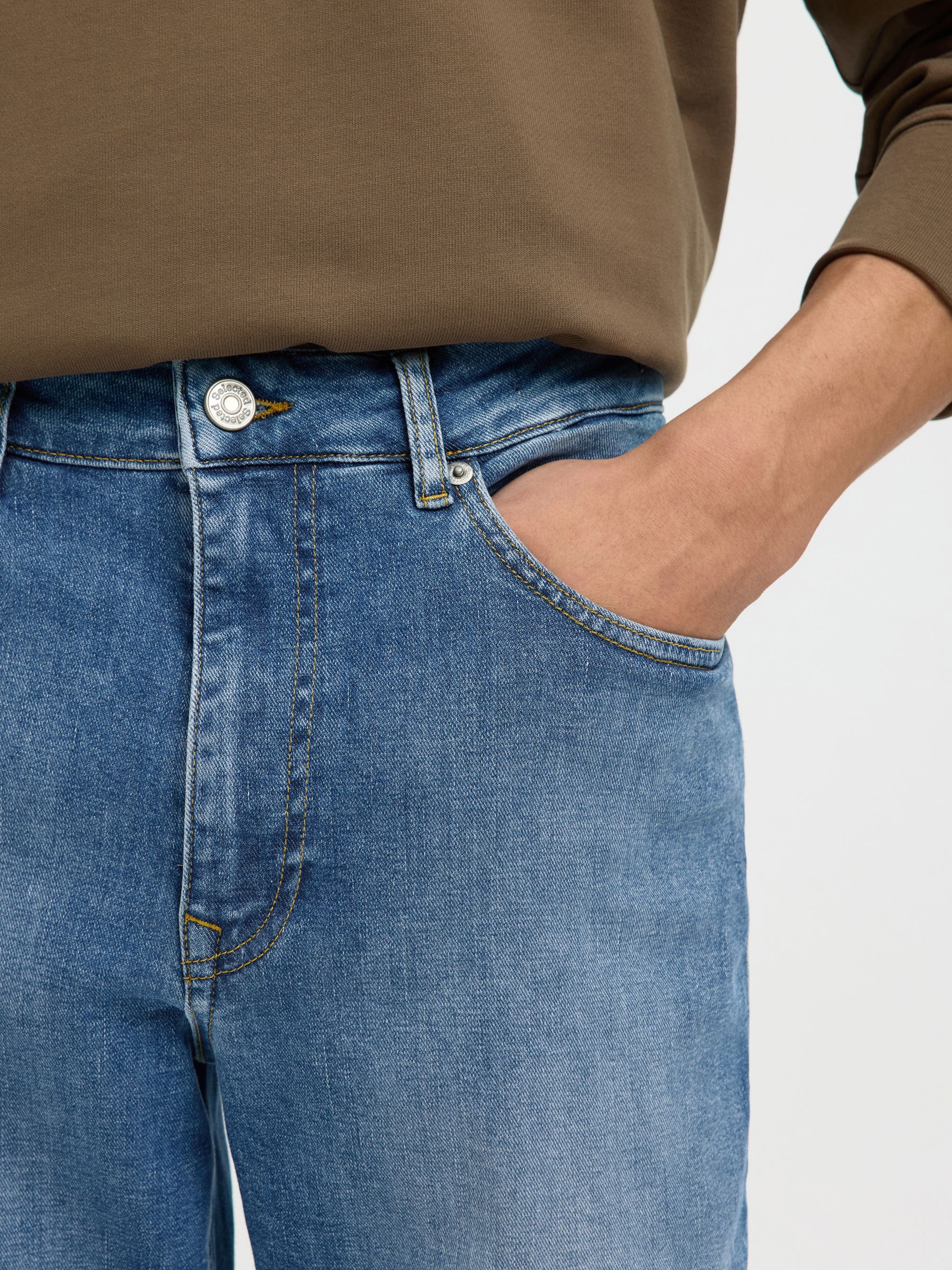75 FLEX JEAN SLIM, Medium Blue Denim, highres