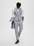 Selected VISCOSE BLEND SLIM FIT  WAISTCOAT, Light Grey Melange, highres - 16089406_LightGreyMelange_008.jpg
