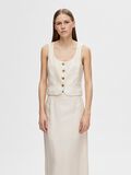 Selected TAILORED LINEN BLEND WAISTCOAT, Sandshell, highres - 16095188_Sandshell_003.jpg