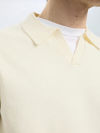 EN MAILLE POLO, Egret, highres