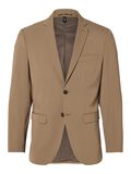 Selected VISKOSEMIX SLIM FIT BLAZER, Camel, highres - 16087824_Camel_001.jpg