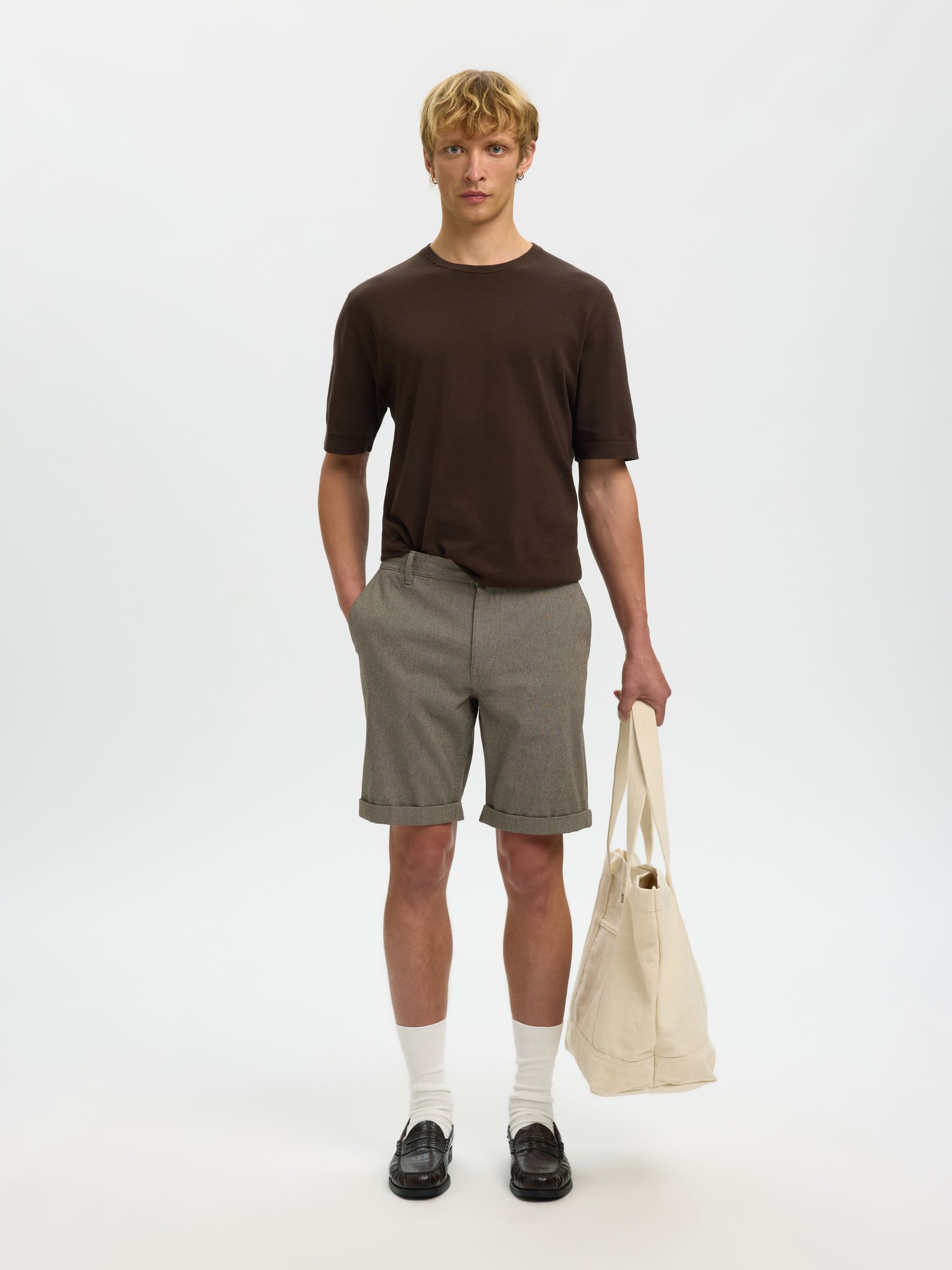 BOMULL FLEX SHORTS, Delicioso, highres
