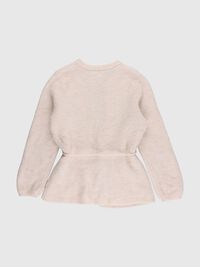 ULDBLANDING MED BÆLTE CARDIGAN, Birch, highres