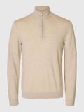Selected 100% MERINOWOL TRUI MET RITS, Oatmeal, highres - 16094655_Oatmeal_1151276_001.jpg