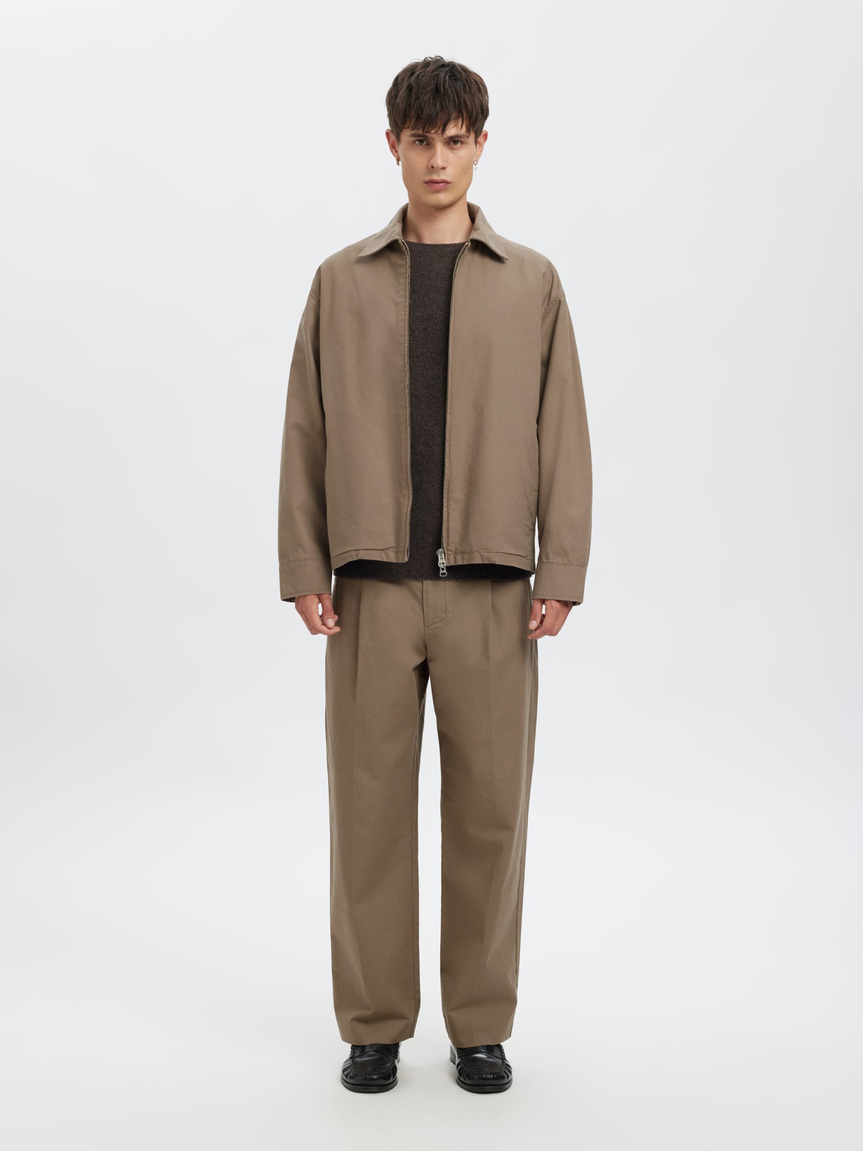RELAXED FIT JACKET, Bungee Cord, highres