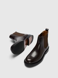 LEATHER CHELSEA BOOTS, Demitasse, highres