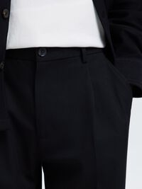 220 LOOSE FIT BUKSER, Navy Blazer, highres