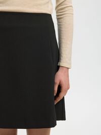 SKRÆDDERSYEDE MININEDERDEL, Black, highres