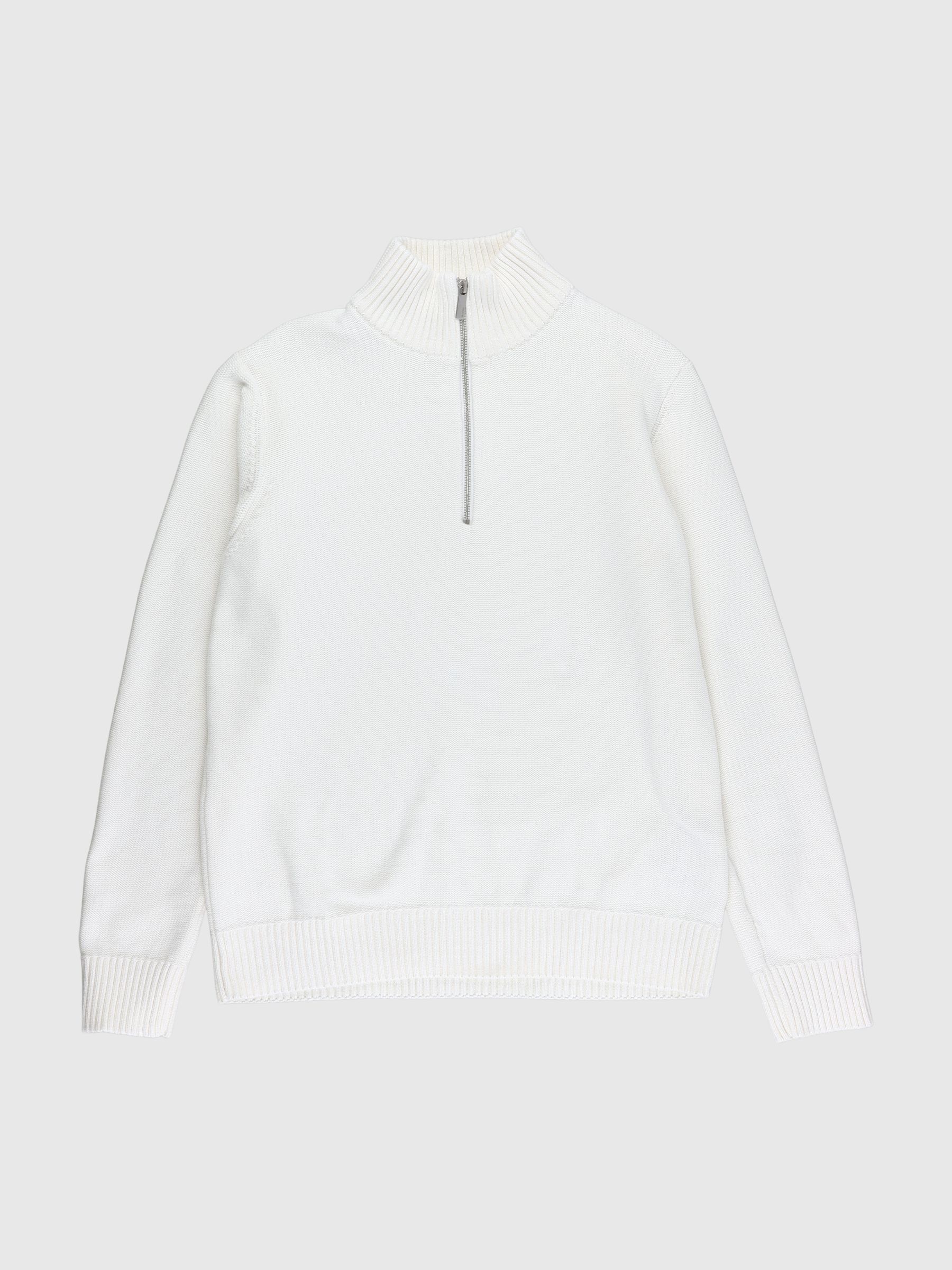 RELAXED FIT STRIKTRØJE, Navy Blazer, highres