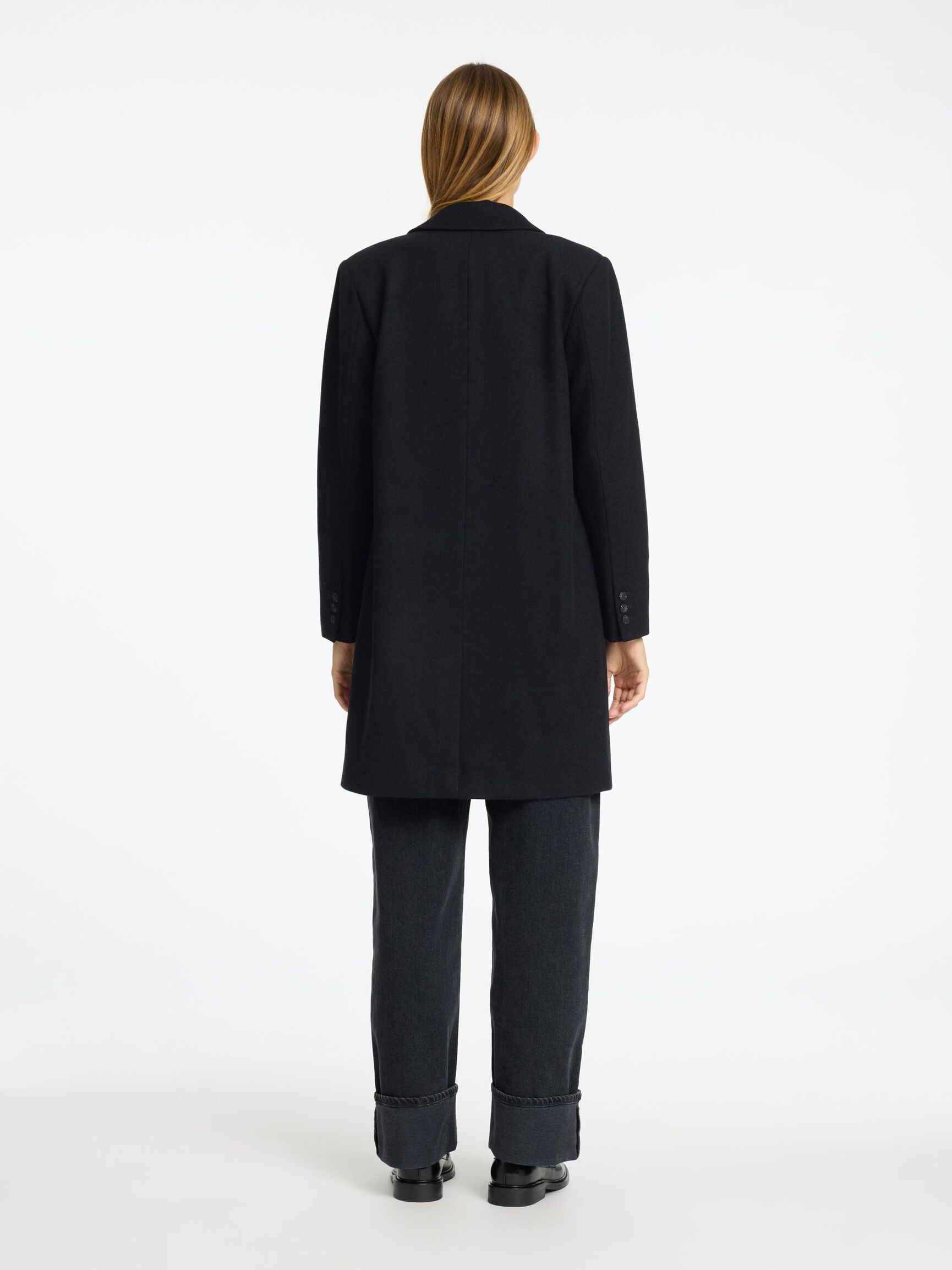 ULDBLANDING FRAKKE, Black, highres