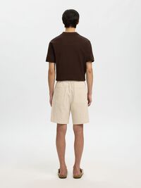 SEERSUCKER SHORTS, Kelp, highres