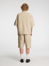 LOOSE FIT SHORTS, Weathered Teak, highres