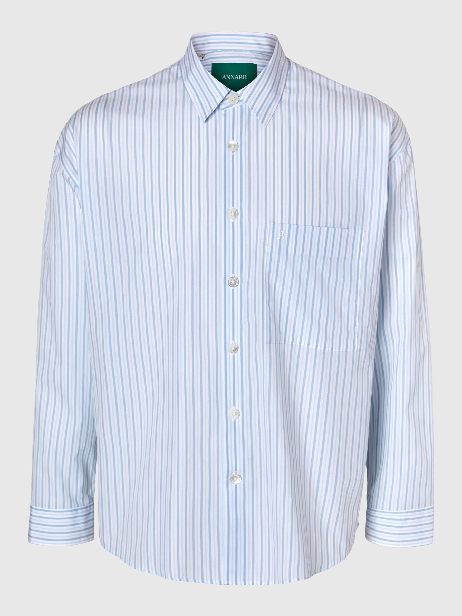 RELAXED FIT SHIRT, Cashmere Blue, highres