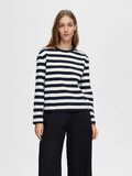 Selected STRIPED LONG-SLEEVED T-SHIRT, Dark Sapphire, highres - 16092525_DarkSapphire_1079714_003.jpg
