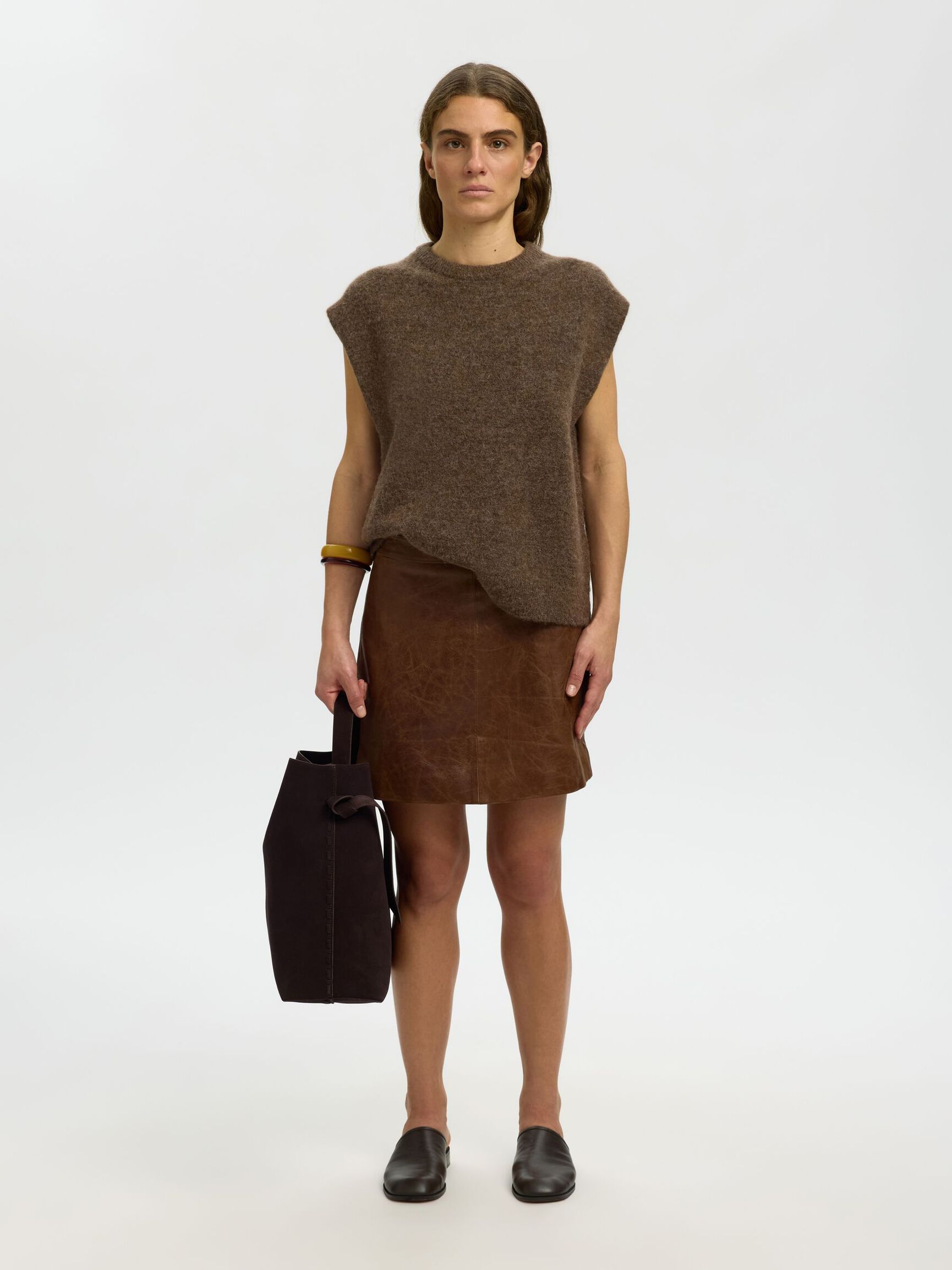 WOLMIX GEBREID GILET, Dachshund, highres