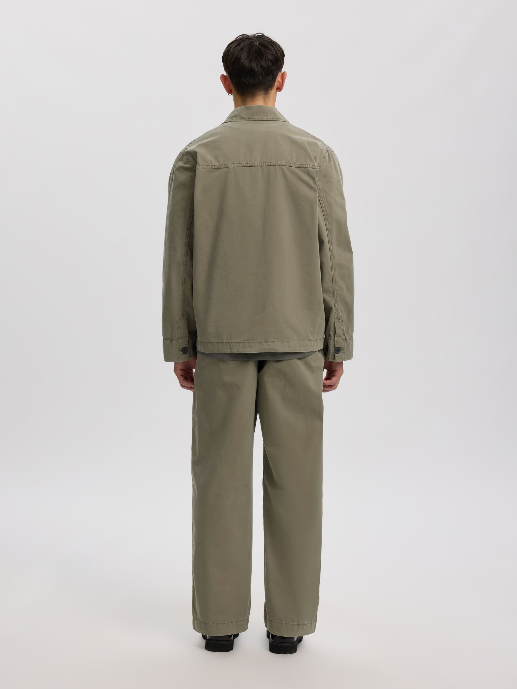 LOOSE FIT CHINOS, Castor Gray, highres