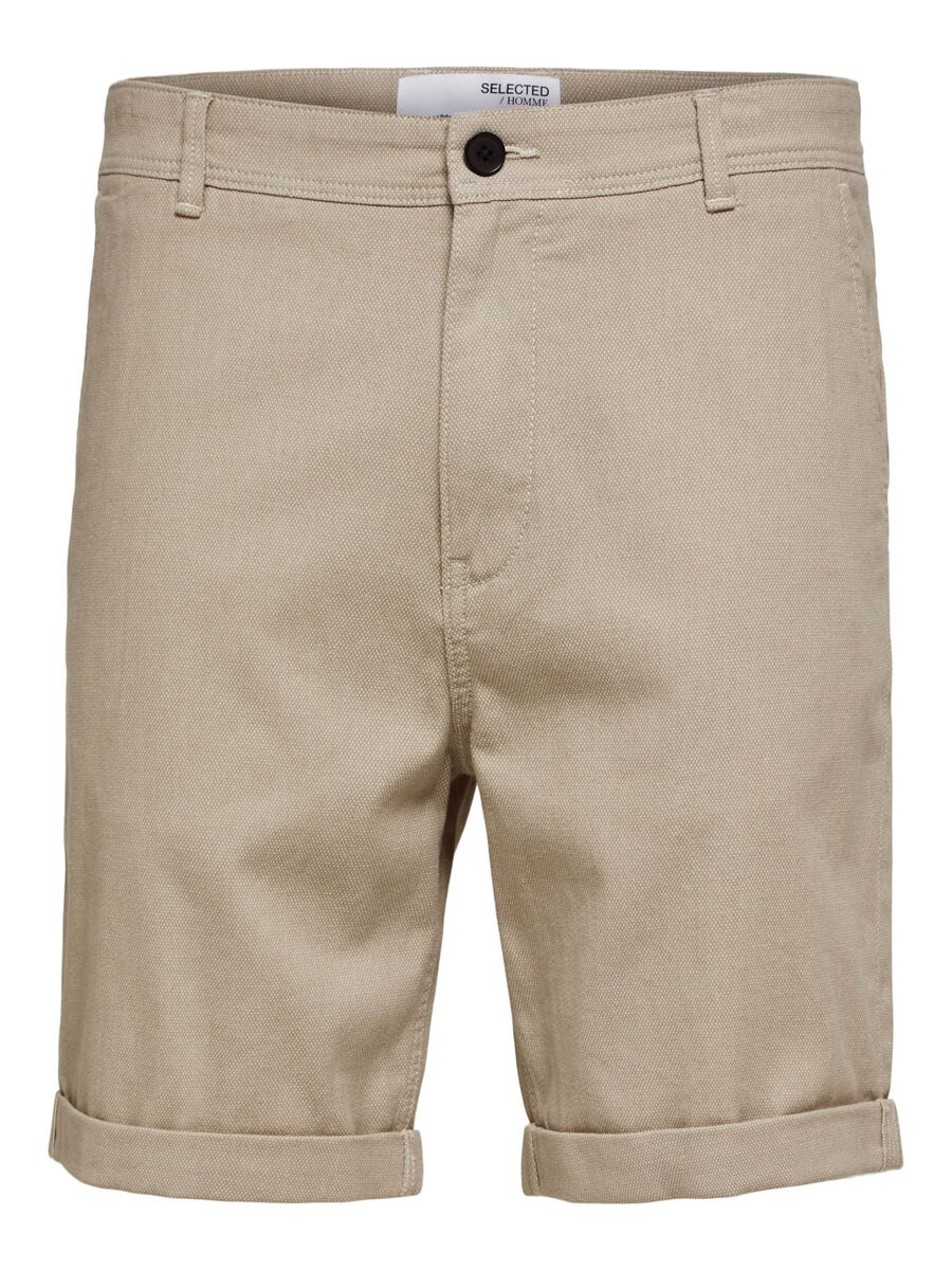 Selected KATOENEN CHINO SHORT, Crockery, highres - 16082506_Crockery_1049656_001.jpg
