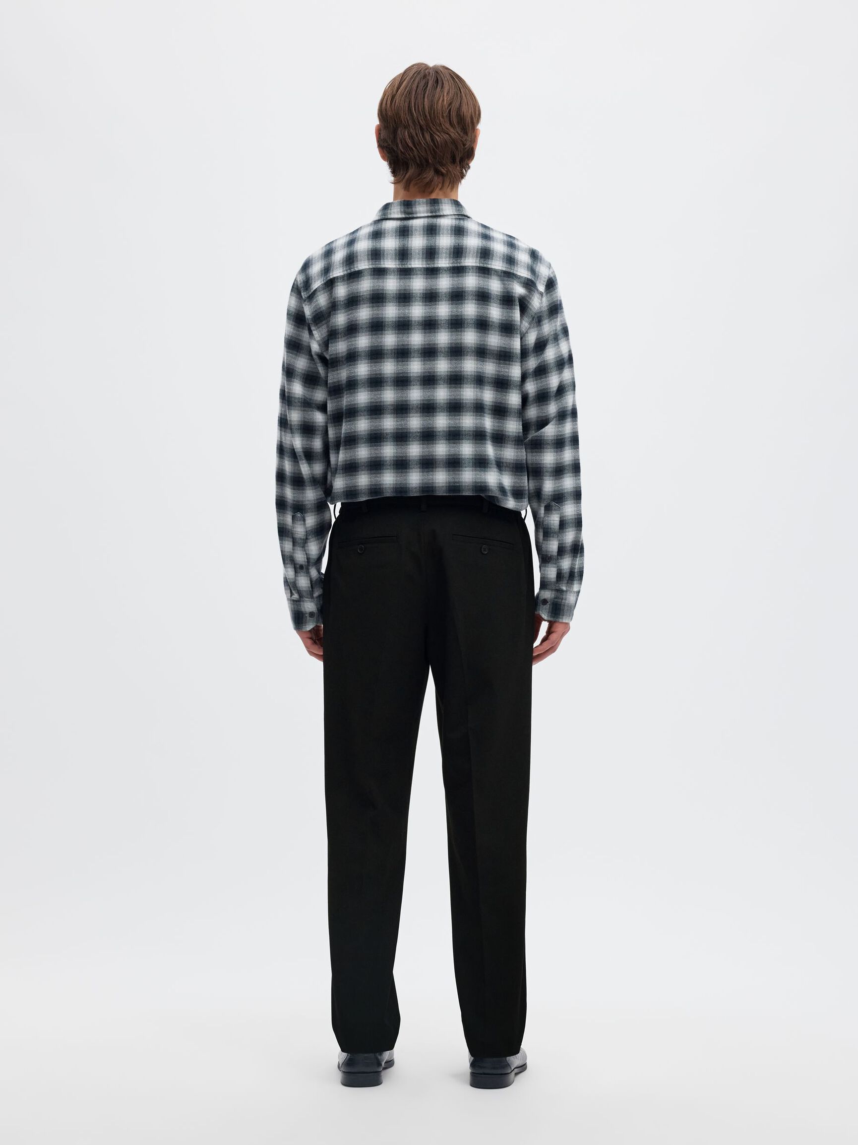 190 TAPERED  TROUSERS, Black, highres