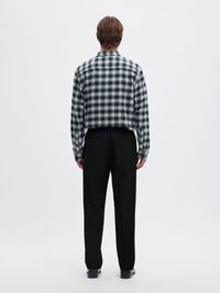 190 TAPERED  TROUSERS, Black, highres