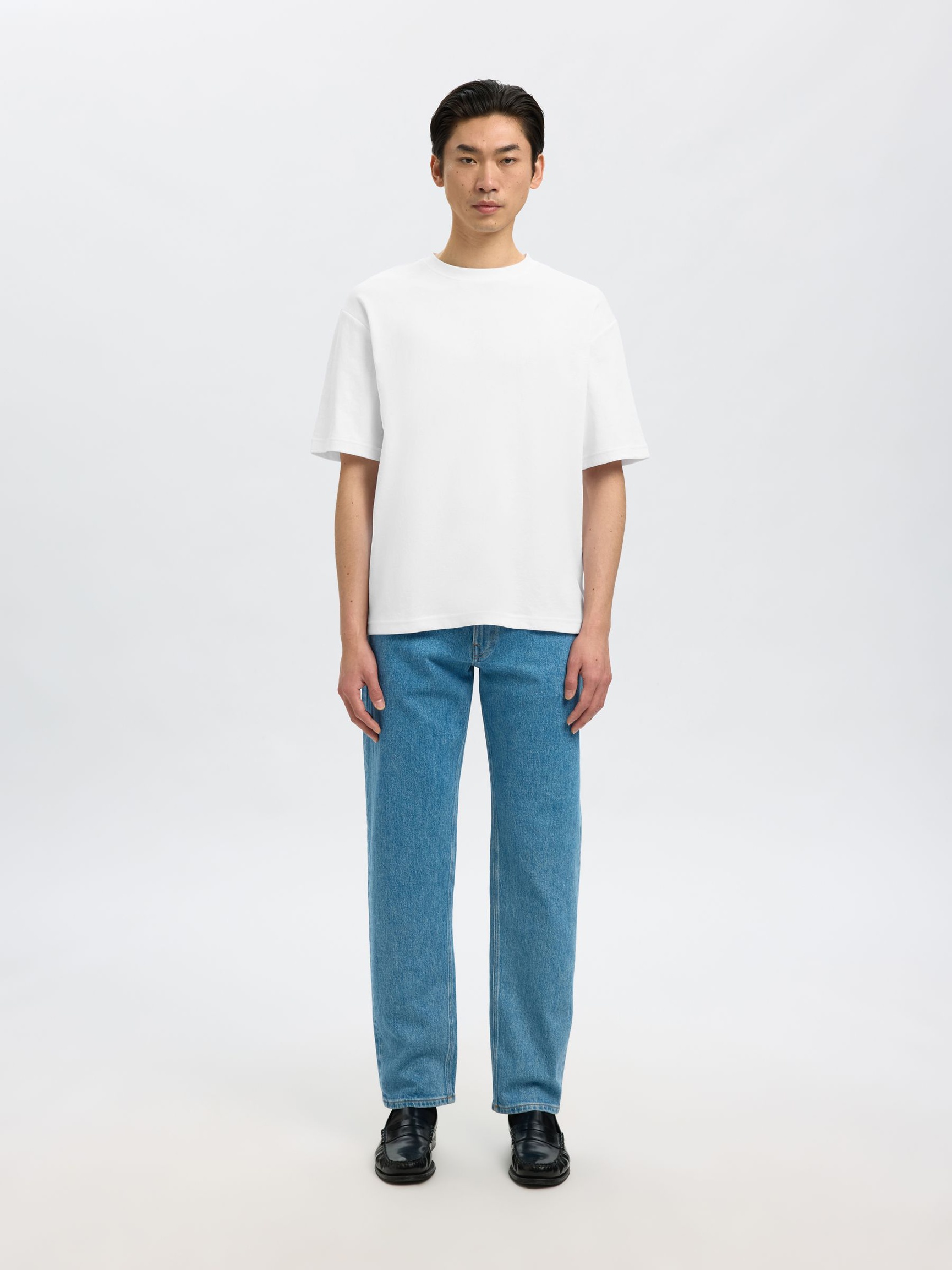 3 PACK LOOSE FIT T-SHIRT, Bright White, highres