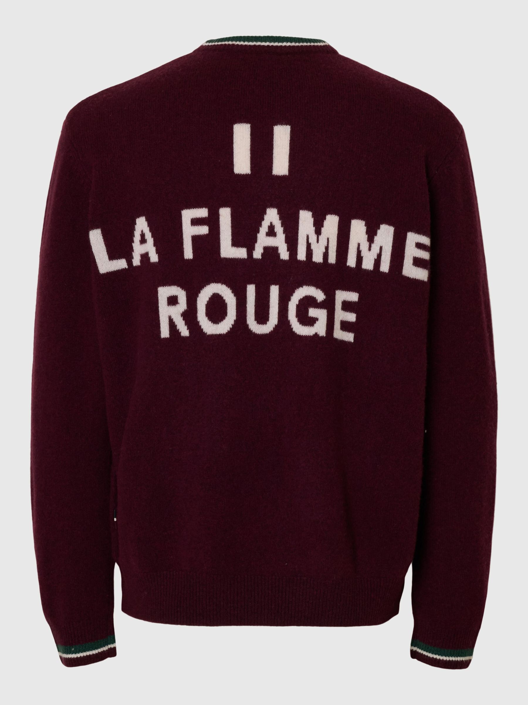 REGULAR FIT KNITTED PULLOVER, Loganberry, highres