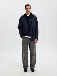 CASHMERE-BLANDING PULLOVER, Navy Blazer, highres