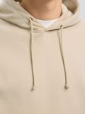 Selected 100% COTTON HOODIE, Oatmeal, highres - 16100000_Oatmeal_006.jpg
