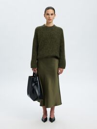 WOOL BLEND  PULLOVER, Deep Depths, highres