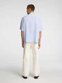 TERNET KORTÆRMET SKJORTE, Cashmere Blue, highres