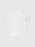 Selected BRODERIE ANGLAISE CHEMISE À MANCHES COURTES, Bright White, highres - 80000277_BrightWhite_001.jpg