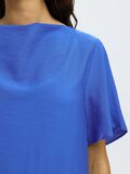 Selected VISCOSE BLEND SHORT SLEEVED TOP, Dazzling Blue, highres - 16098496_DazzlingBlue_006.jpg