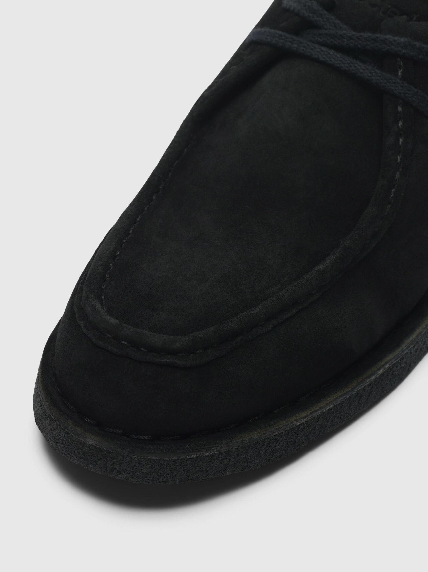 BUTY A'LA MOKASYNY, Black, highres