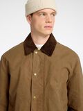 Selected WAXED COTTON JACKET, Ermine, highres - 16097932_Ermine_006.jpg
