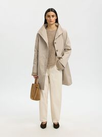 LANG TRENCHCOAT, Pure Cashmere, highres