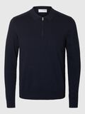 Selected STRICK LANGARM-POLOSHIRT, Navy Blazer, highres - 16094271_NavyBlazer_1113639_001.jpg