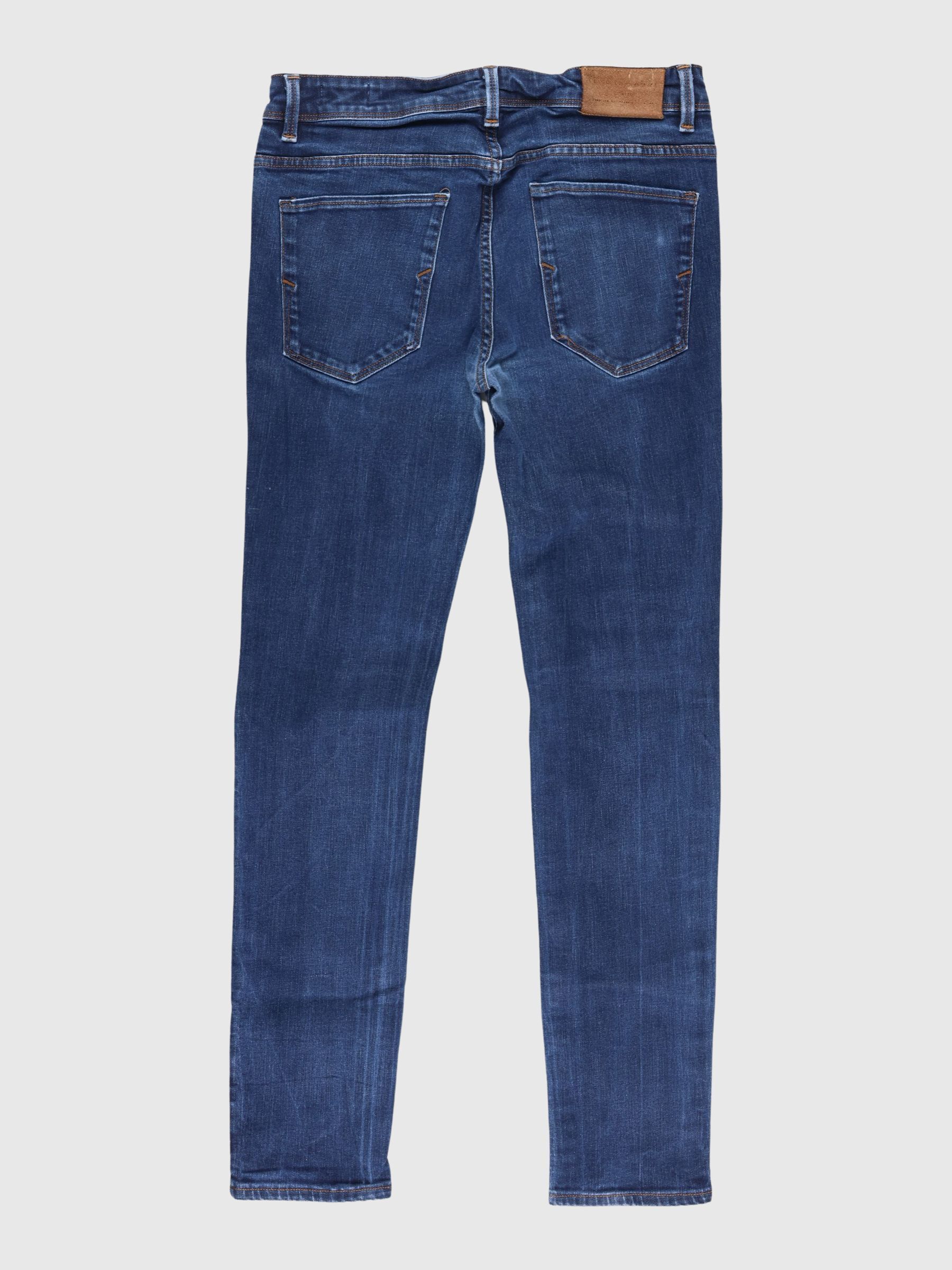 1002 - STRAIGHT FIT JEANS, Dark Blue Denim, highres