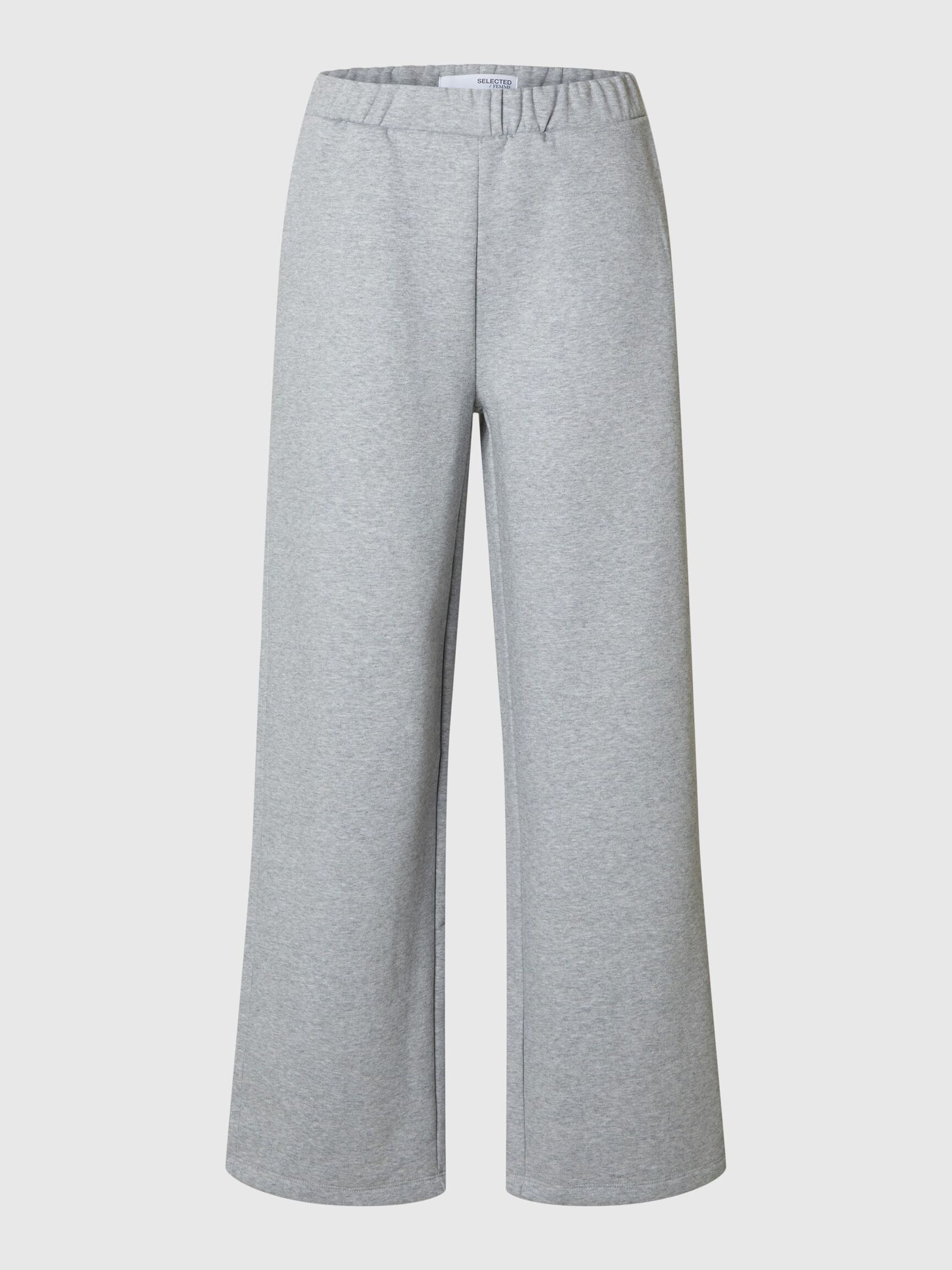 VIDE BEN SWEATBUKSER, Light Grey Melange, highres