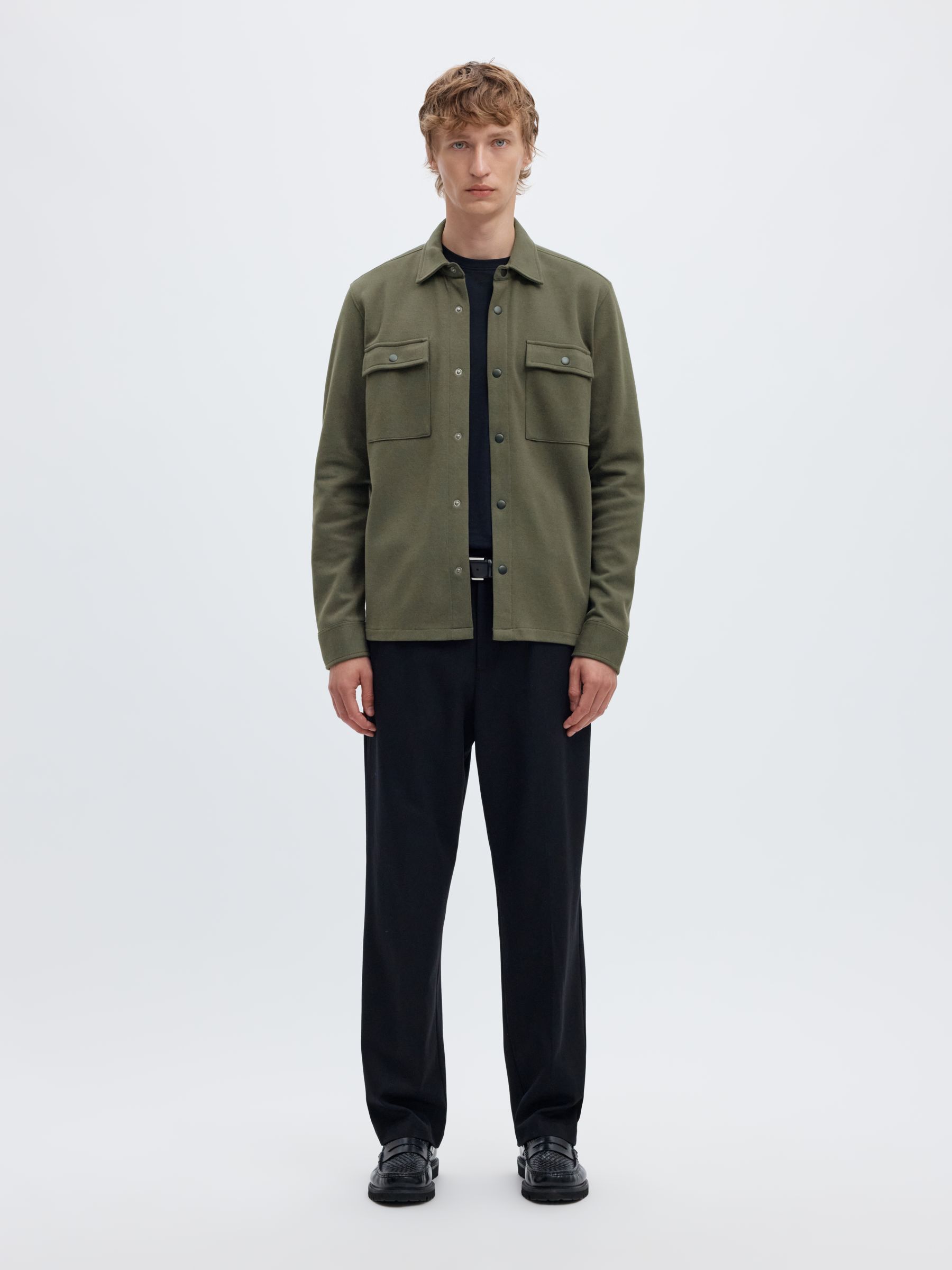 CLASSIC OVERSHIRT | Green | Selected