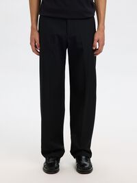 220 LOOSE-FIT TROUSERS, Black, highres