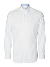 COTTON SHIRT, White, highres