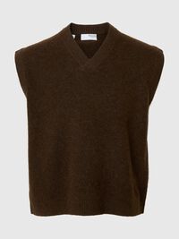 COUPE DÉCONTRACTÉE GILET TRICOTÉ, Delicioso, highres