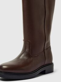 LÆDER KNÆHØJE STØVLER, Delicioso, highres