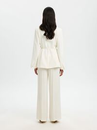 RIEM OVERSIZED BLAZER, Egret, highres