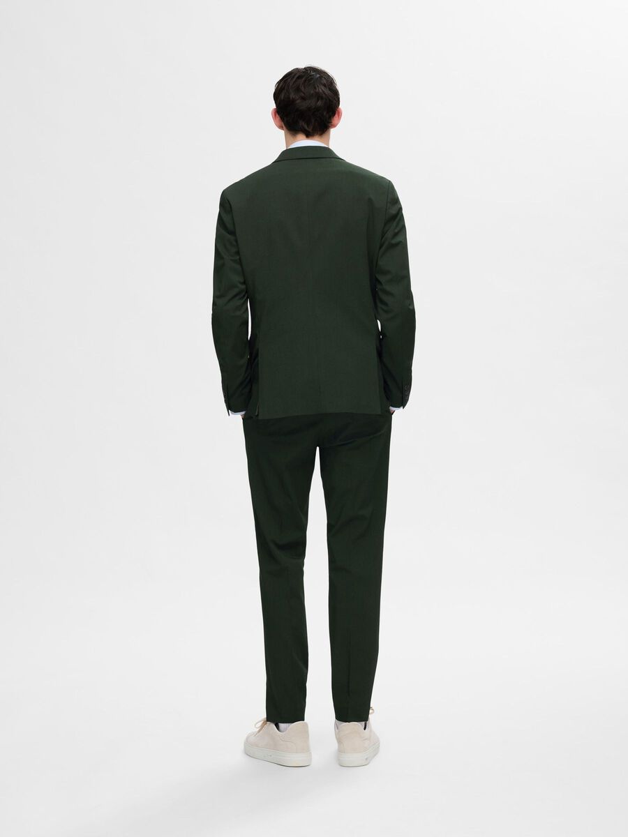 Selected VISCOSEMIX SLIM FIT BLAZER, Forest Night, highres - 16087824_ForestNight_004.jpg
